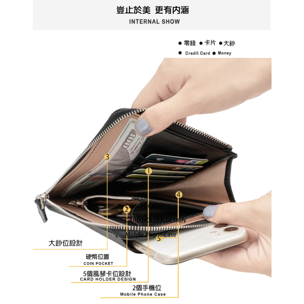 MDMS⭐超高質感/真皮材質/高級感/小眾設計/時尚/斜跨包/手機包/包包女/單肩包//迷你包/小包/手機小包D004-細節圖8