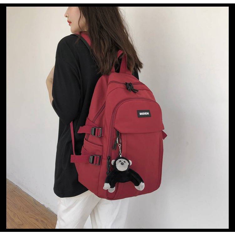 【MDMS】原宿  日系 可愛 少女 森系 後背 大容量 雙肩包(B575)-細節圖7