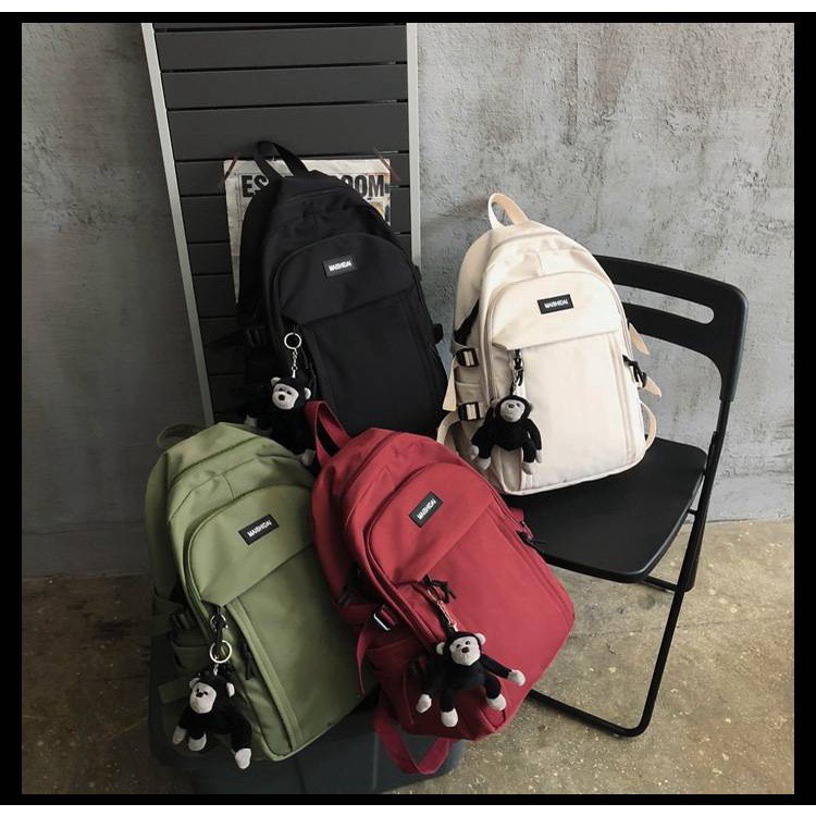 【MDMS】原宿  日系 可愛 少女 森系 後背 大容量 雙肩包(B575)-細節圖9