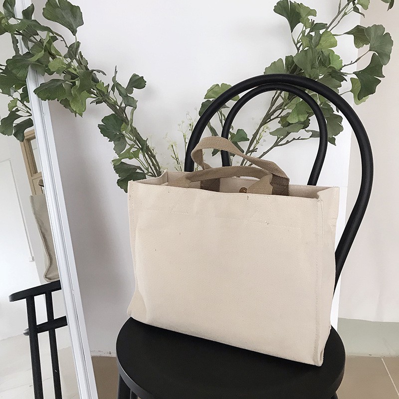 MDMS⭐兩用/大容量帆布包/手提包/肩背包/斜背包/極簡風/ins/托特包/書包/帆布包/帆布包/大包/B211-細節圖7