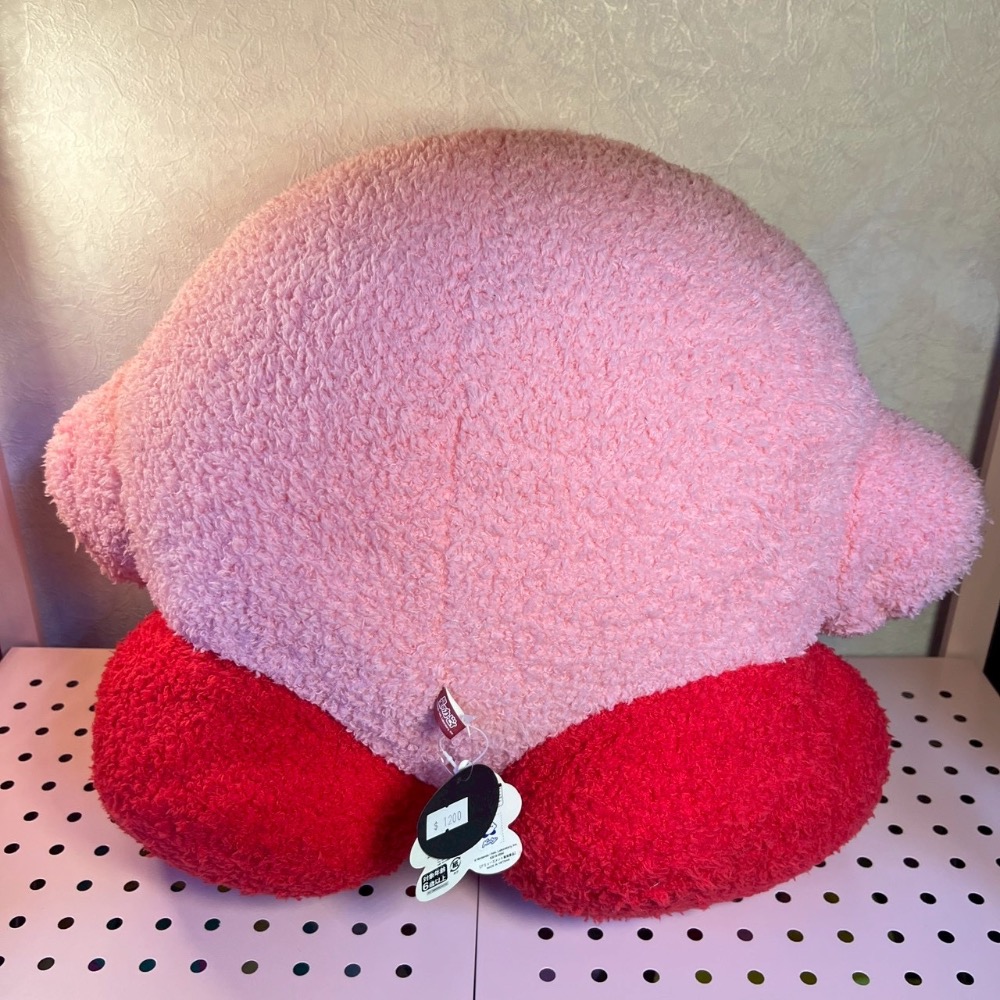 【玩具萬事屋】星之卡比 毛巾布系列 微笑大卡比-細節圖2