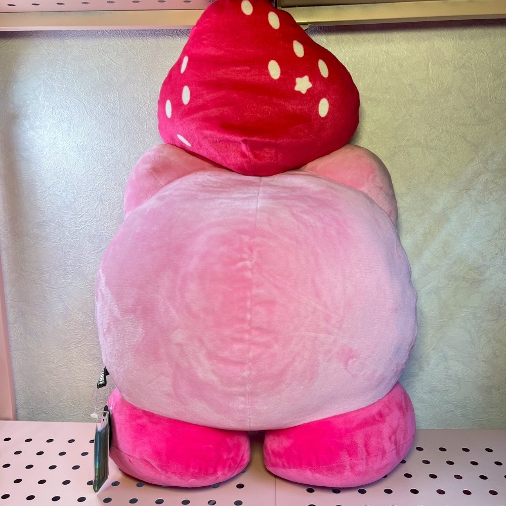 【玩具萬事屋】星之卡比 舉草莓卡比-細節圖2