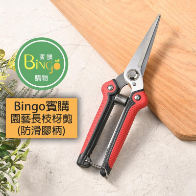 [Bingo-賓購]不銹鋼園藝防滑枝枒剪、花剪