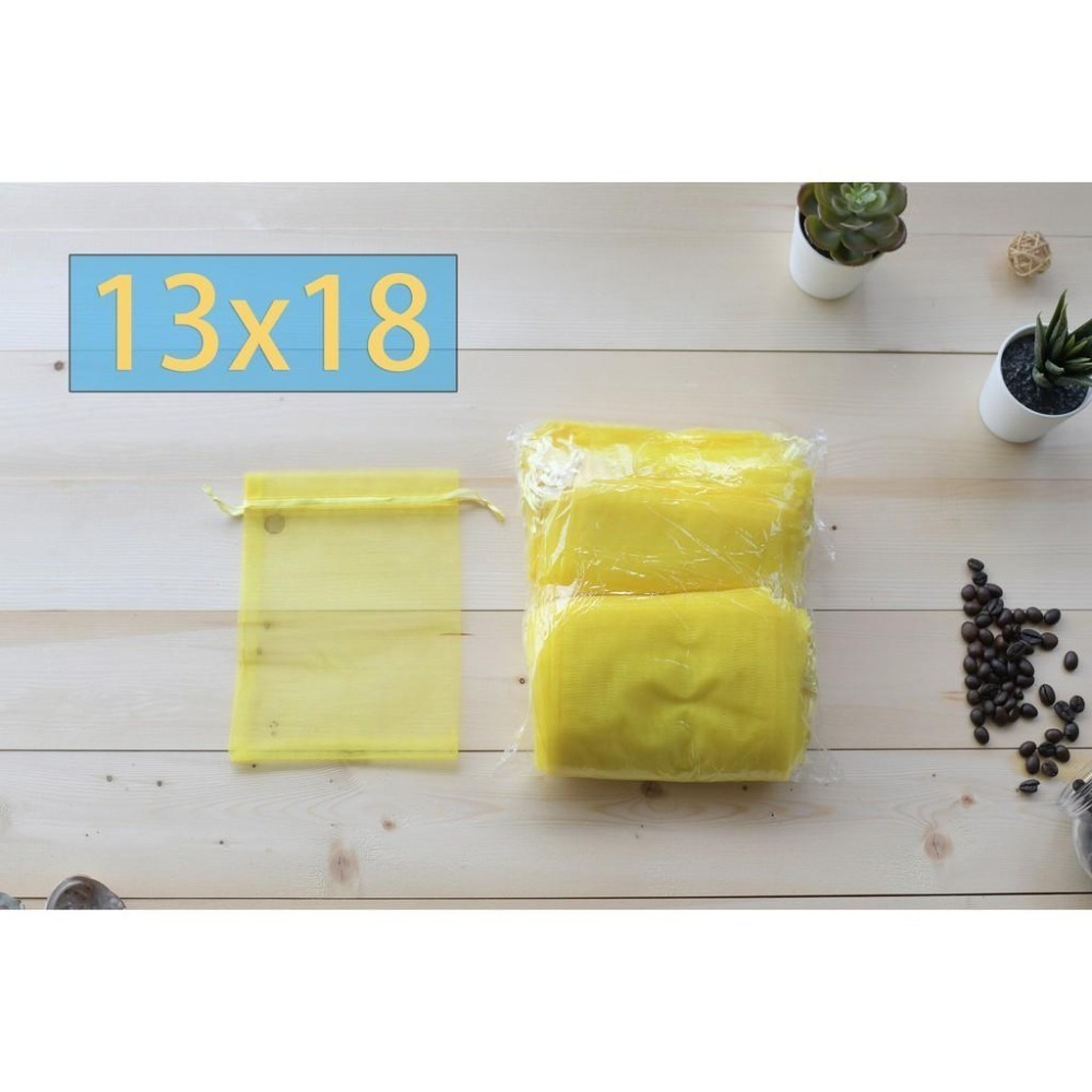 口碑No.1-[Bingo-賓購]13X18雪紗袋水果套袋 無花果套袋 百香果套袋 網袋 防蟲袋 雙拉繩-細節圖6
