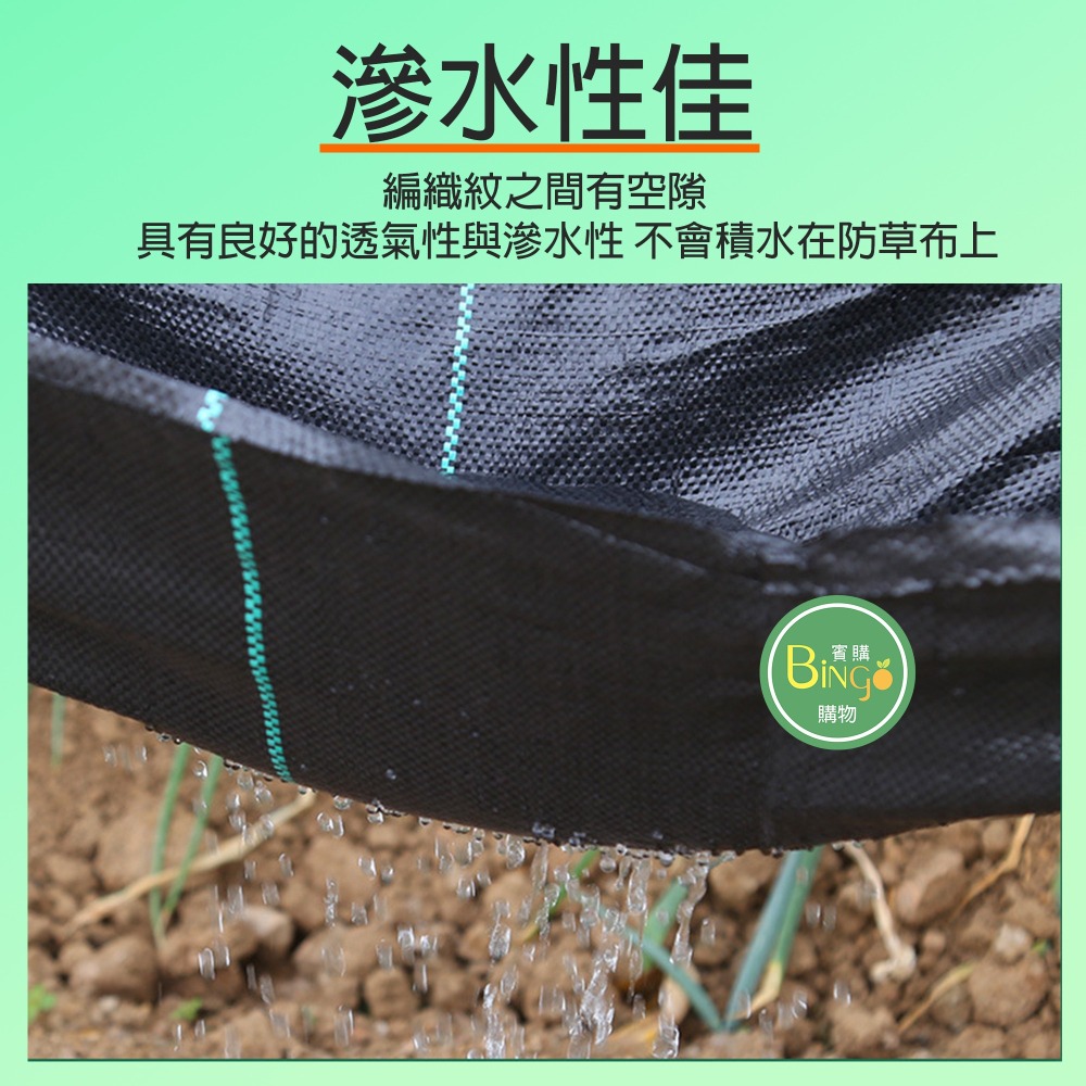 口碑No.1[Bingo賓購]台灣現貨-果樹防草布 抑草布 園藝 雜草抑制蓆 防草墊 防草蓆 園林果園 遮草 開心農場-細節圖3