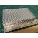 【杰賣場】TW現貨 鋁散熱片150*90*15M 大功率密齒散熱片 RTX3080/3090顯卡散熱背板-規格圖1