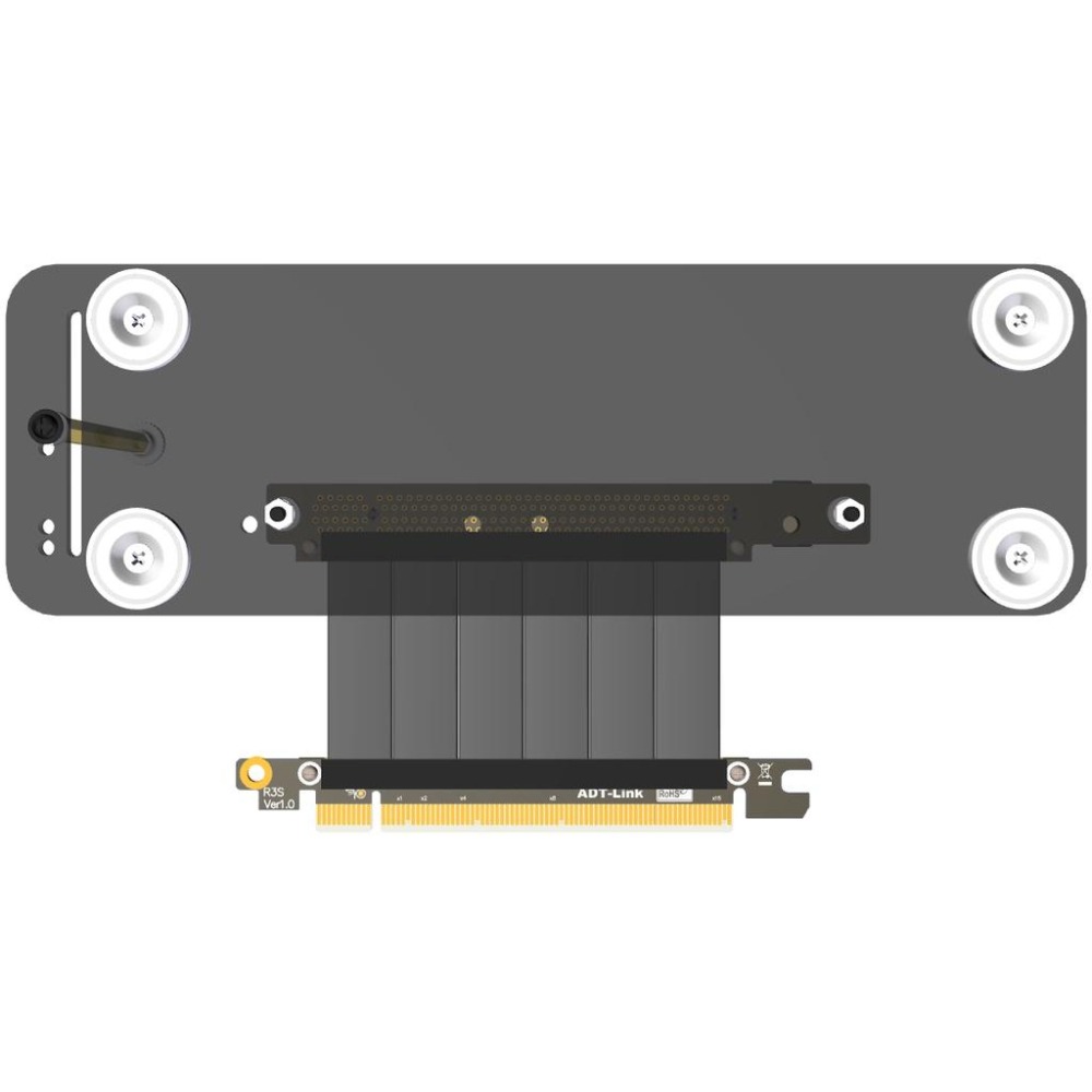 【杰妍選】含稅開發票 ADT ADT顯卡聲卡網卡豎裝底座 延長直立 PCI-E 3.0x1x16外接內置支架-細節圖5
