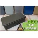 💫科技屋Z💫🇯🇵日本製 TRUSCO 中山 T-190 收納盒 工具盒 金屬 工具箱 收納箱 同TOYO-規格圖3