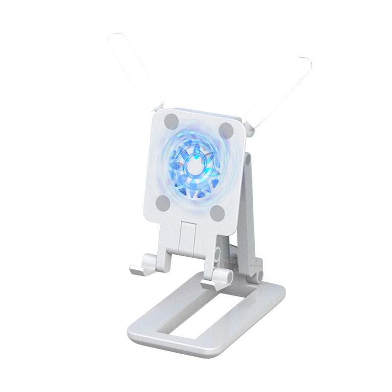 散熱手機支架 支架折疊 補光手機 手機支架 散熱支架 手機支架 懶人支架 追劇支架 桌面支架 桌上型立架 手機架 直播架-細節圖2