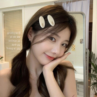 韓國俏皮可愛糖果色橢圓小號前額對夾碎髮夾瀏海夾 QS83-002