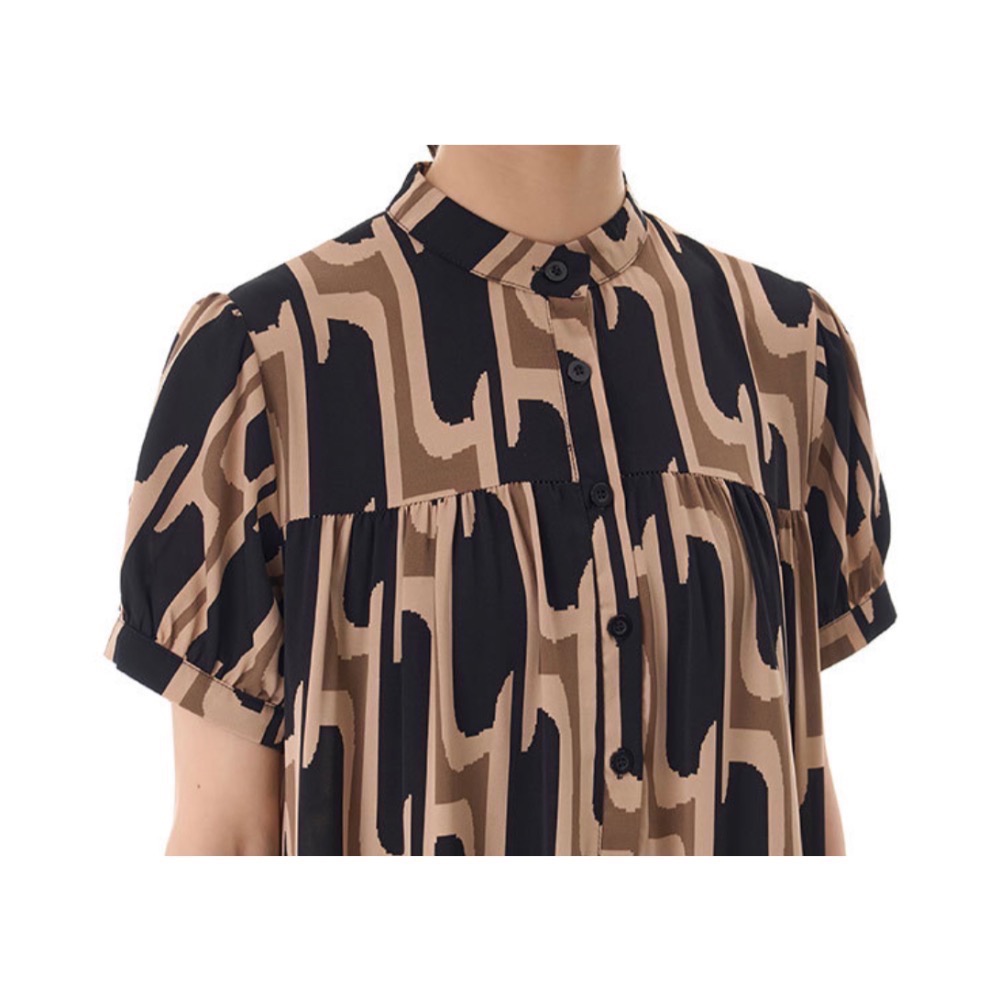 潮人原創復古蛋糕連身裙女上衣裙裝洋裝ㄧ件式復古-細節圖7