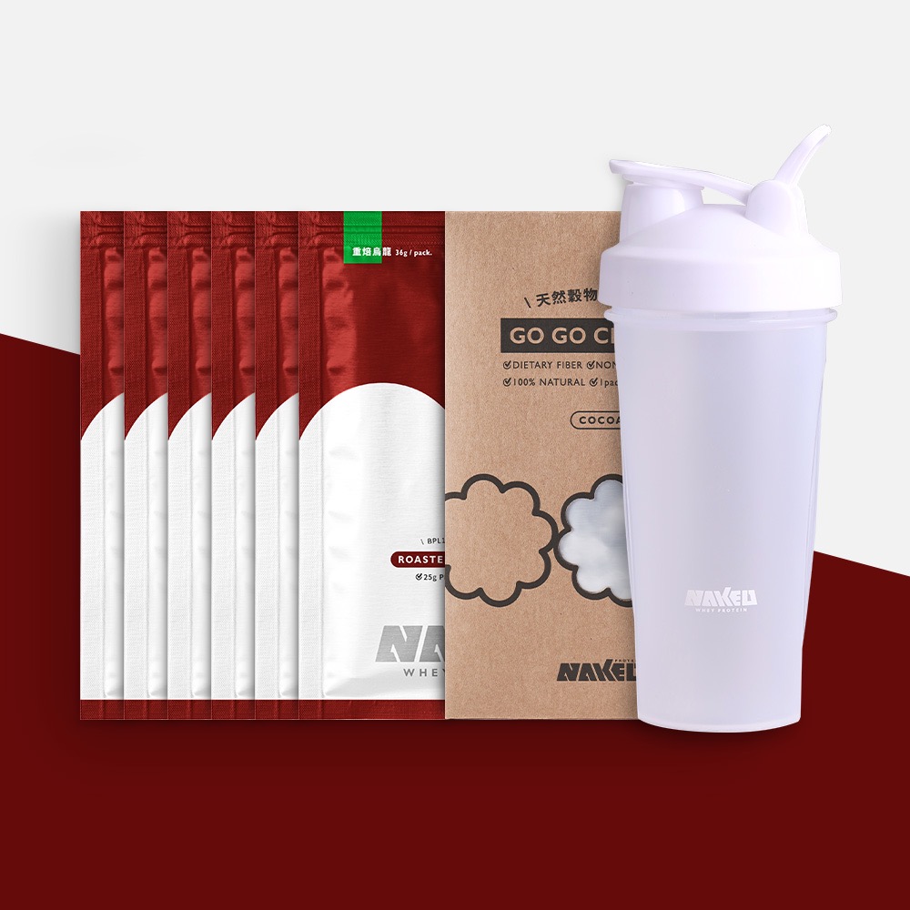 NAKED 特選大禮包 | 重焙烏龍 乳清 6 包 + 榖榖酥 芝麻/可可 + 搖搖杯 圓底/長型-細節圖2