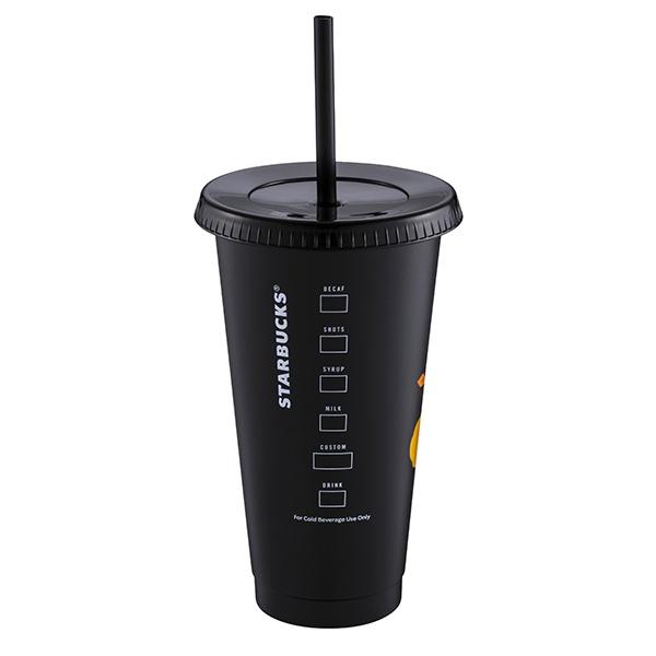 星巴克 南瓜派對TOGO冷水杯 吸管杯 冷水杯-細節圖3