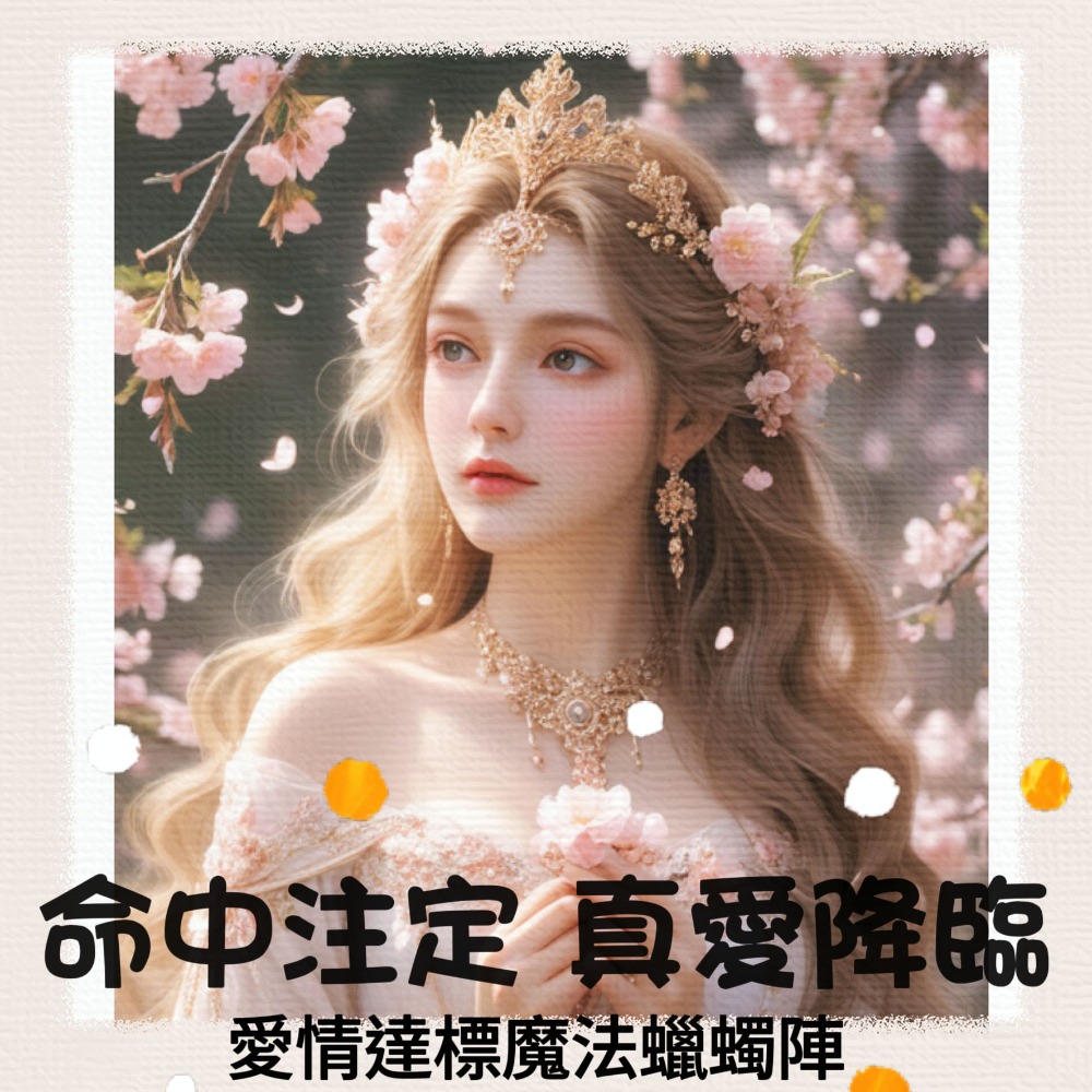 I 愛情達標真愛降臨六芒星魔法蠟燭陣