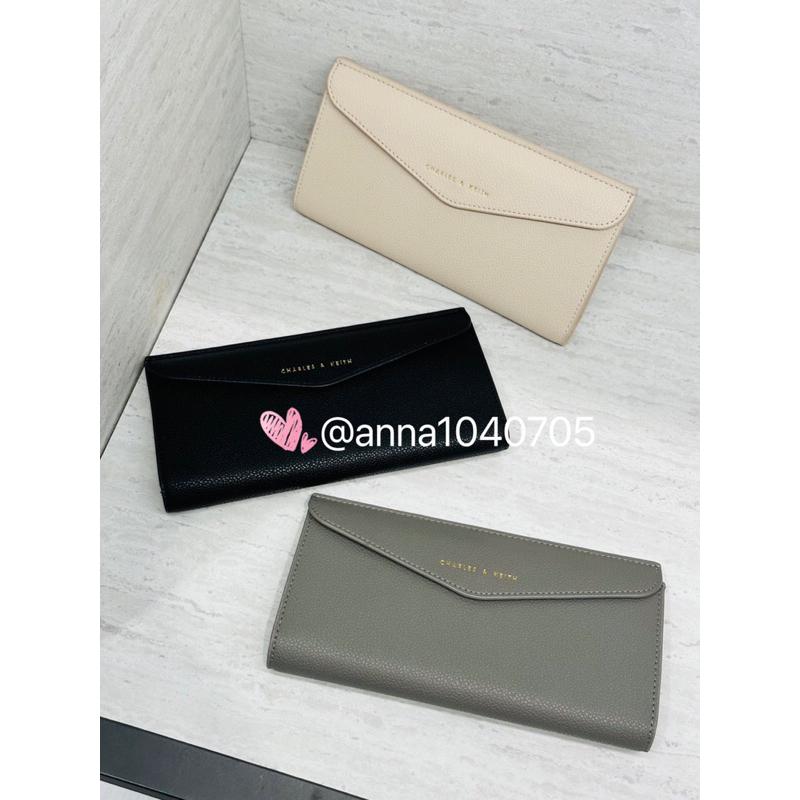 信封質感長夾❤️‍🔥【24H快速出貨】🛍 ANNA代購💜新加坡品牌小CK保證正品代購 附紙袋 超薄款長夾-細節圖2