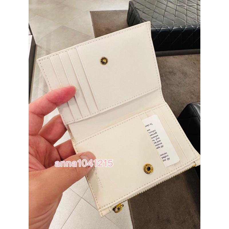 菱格紋蓬蓬短夾❤️‍🔥【24H快速出貨】🛍 ANNA代購💜新加坡品牌小CK保證正品代購 附紙袋-細節圖6