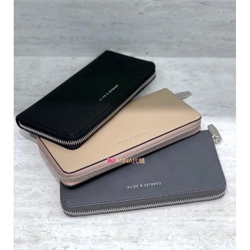 【24H快速出貨】ANNA代購💜新加坡品牌小CK保證正品代購 附紙袋 簡約長夾-細節圖3
