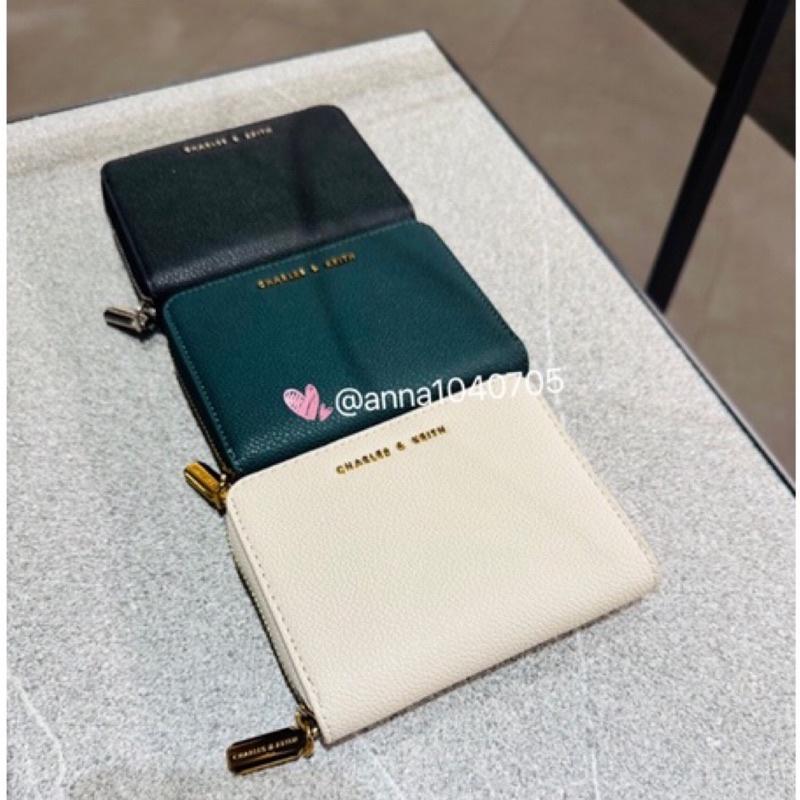 【24H快速出貨】ANNA代購💜新加坡品牌小CK保證正品代購 附紙袋 短夾 簡約短夾 拉鍊短夾-細節圖4