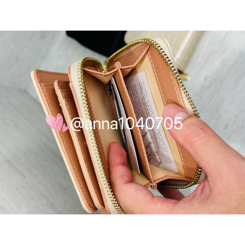 鱷魚白短夾回歸❤️‍🔥【24H快速出貨】ANNA代購💜新加坡品牌小CK保證正品代購 附紙袋 短夾 多卡曾短夾 經典皮夾-細節圖9