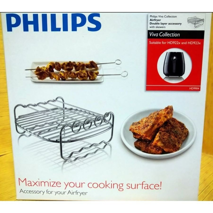 飛利浦 PHILIPS 最新健康 氣炸鍋 NA231 主機+6配件組合-細節圖2