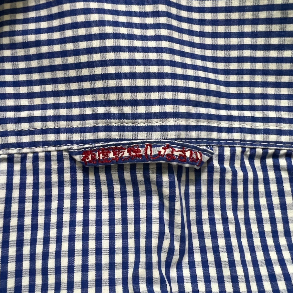 【近全新】 SuperDry 短袖襯衫 短袖格紋襯衫 格紋襯衫 小版男裝 二手襯衫 二手衣 休閒襯衫 極度乾燥-細節圖6