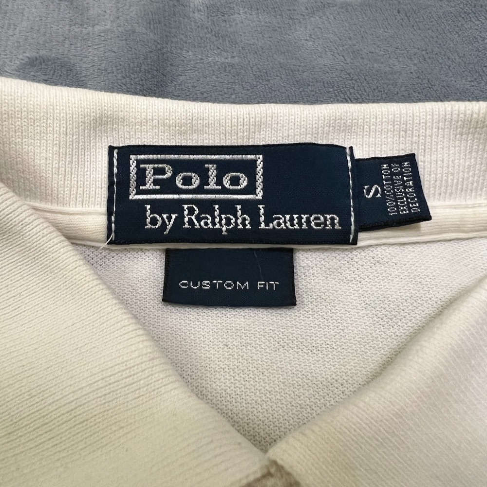 【二手】 POLO Ralph Lauren POLO衫 馬球衫 刺繡POLO衫 稀有 大片刺繡 限量版 二手衣-細節圖2