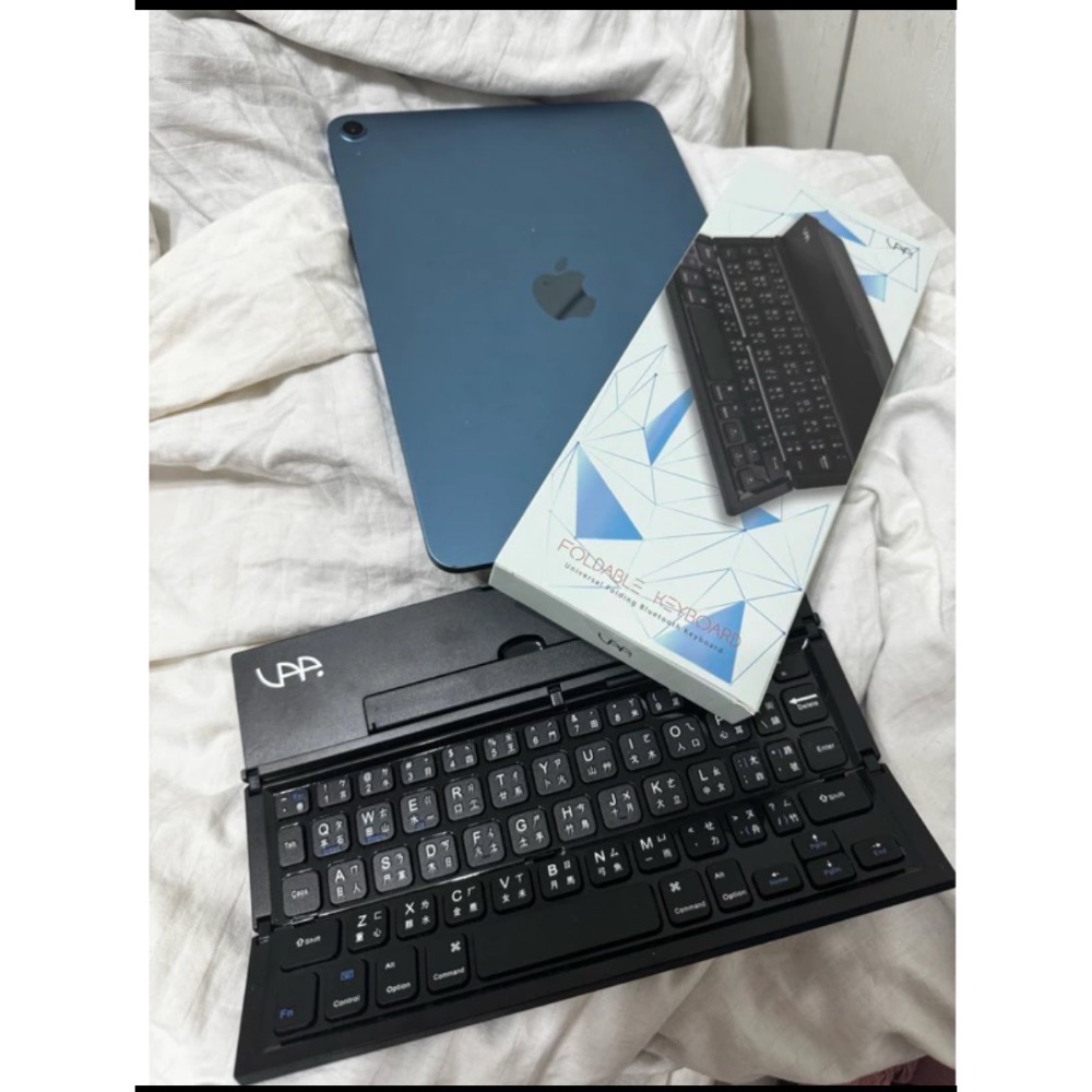 全新VAP折疊藍牙鍵盤 ipad air pro 蘋果產品 android 亦可-細節圖2