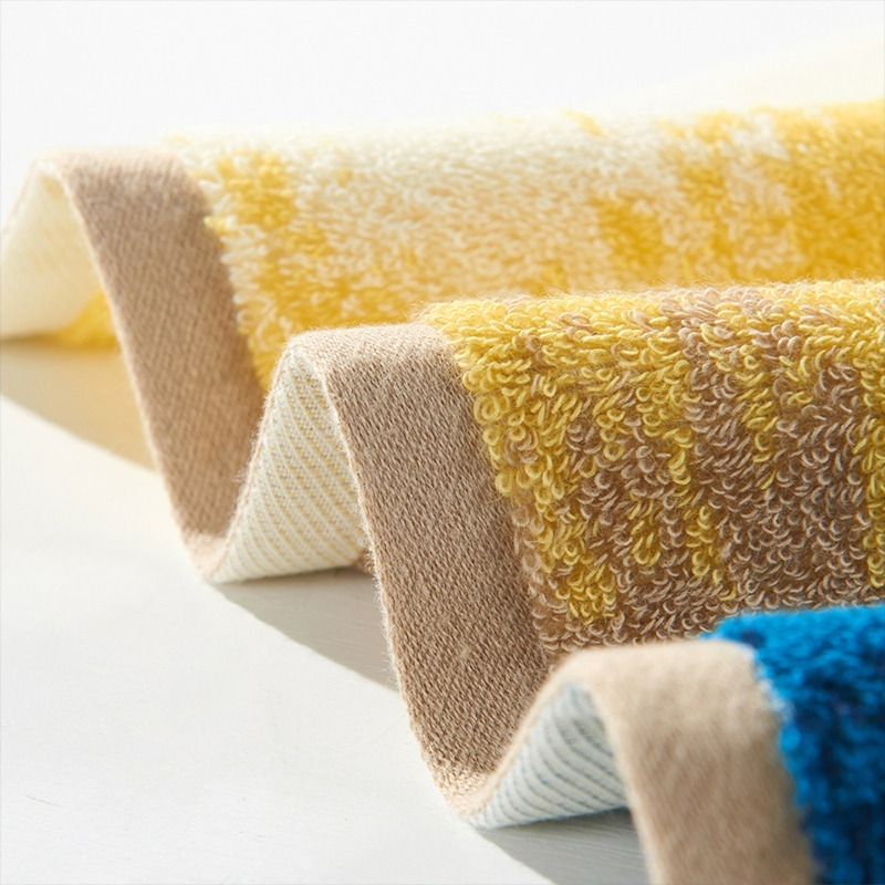 【純棉方巾-十二入】SEMAXE亞馬遜熱銷 加大厚磅 純棉方巾 透氣 吸水 抗菌 不掉毛 帶掛耳 擦手巾 健康度專利標籤-細節圖7