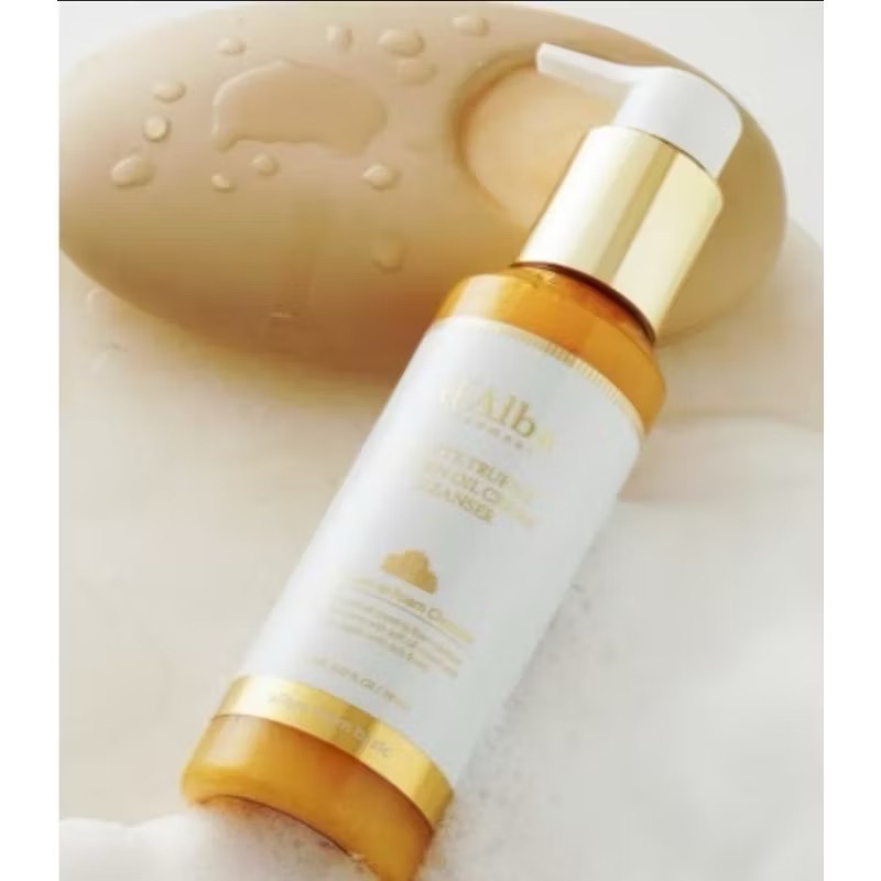 現貨  d’Alba洗卸二合一白松露水光潔顏蜜/洗面乳150ml-細節圖2