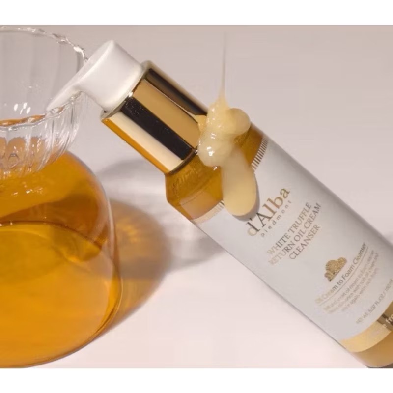 現貨  d’Alba洗卸二合一白松露水光潔顏蜜/洗面乳150ml-細節圖3