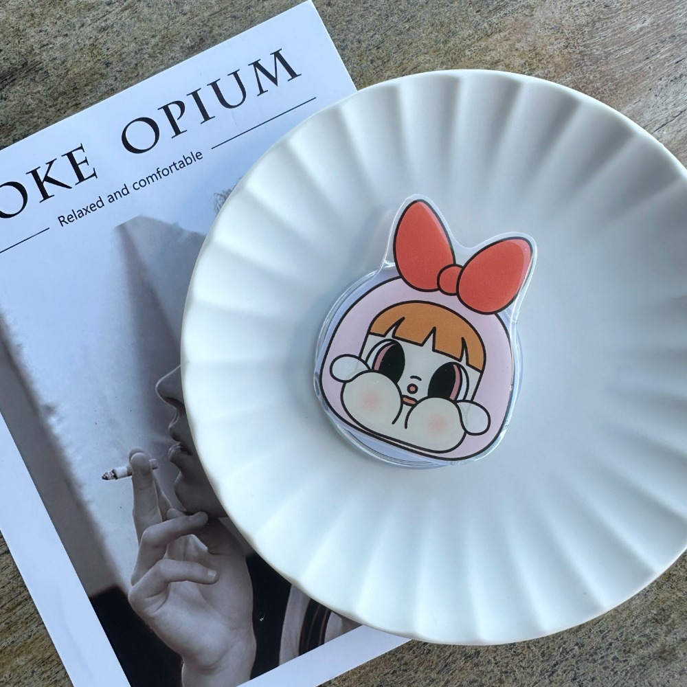 現貨實拍🔥泡泡瑪特 POPMART 手機支架 花花/泡泡/毛毛❤️-規格圖4