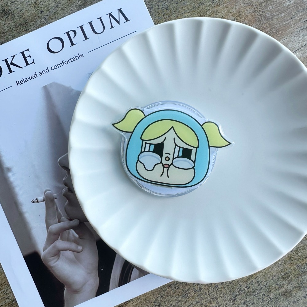 現貨實拍🔥泡泡瑪特 POPMART 手機支架 花花/泡泡/毛毛❤️-規格圖4