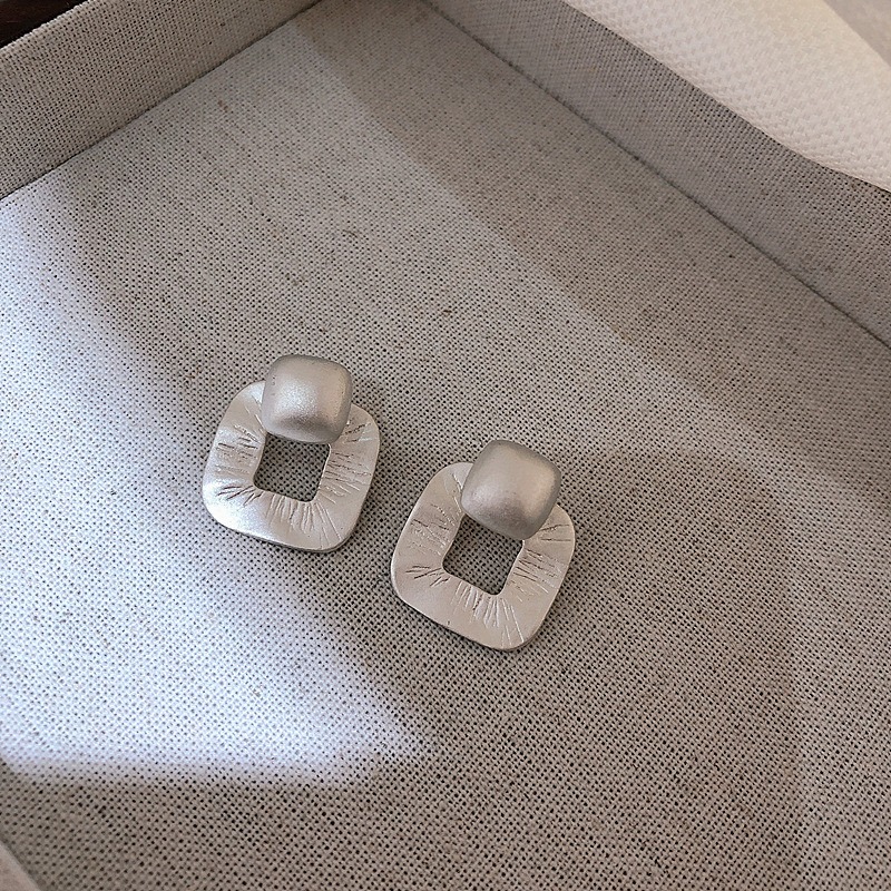 現貨實拍 s925純銀 後掛式耳釘耳環 台灣出貨❤️-細節圖3
