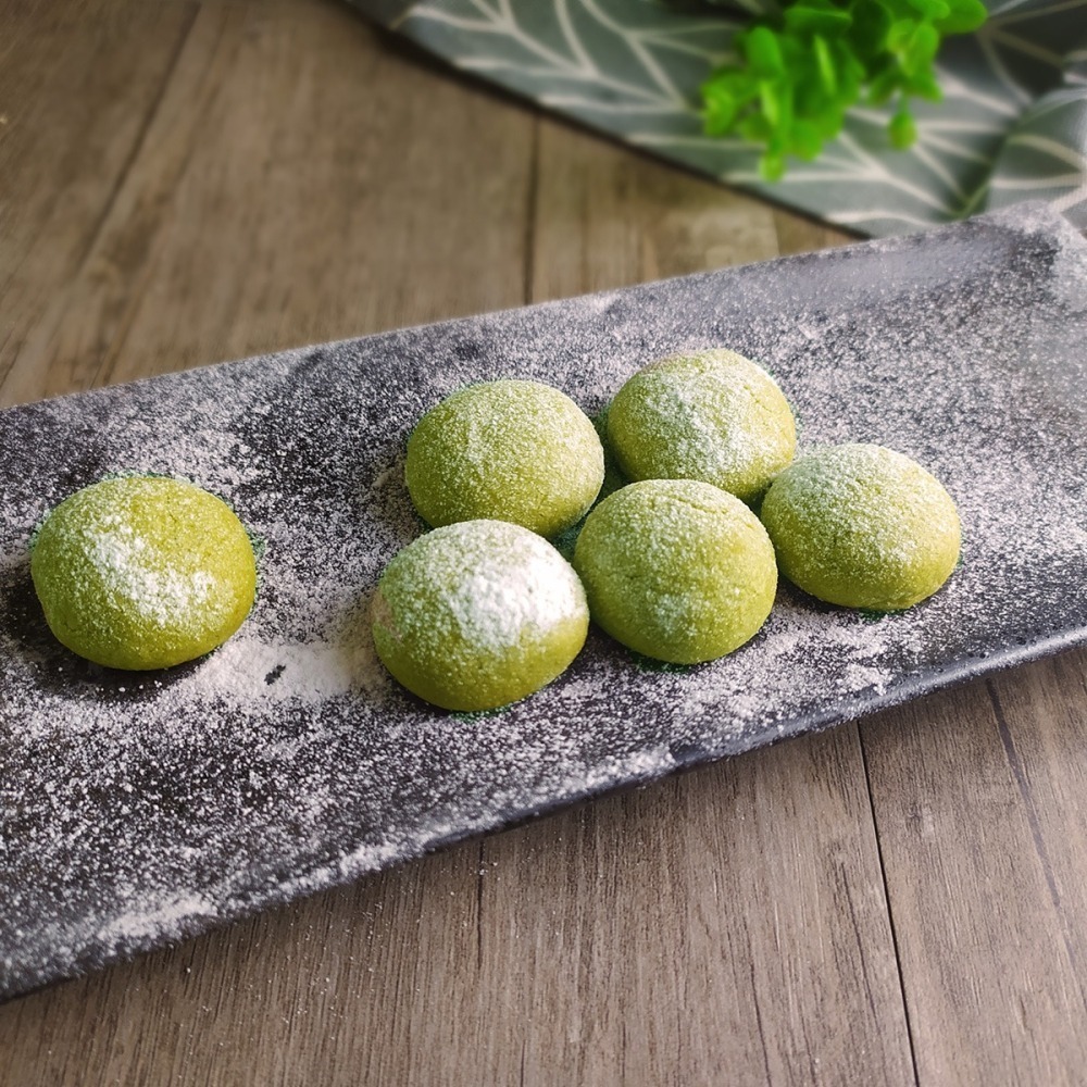手工餅乾 雪球  抹茶口味-細節圖2