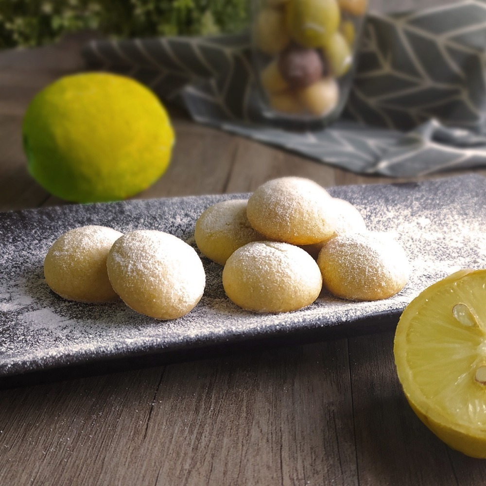 手工餅乾 雪球 檸檬口味-細節圖2