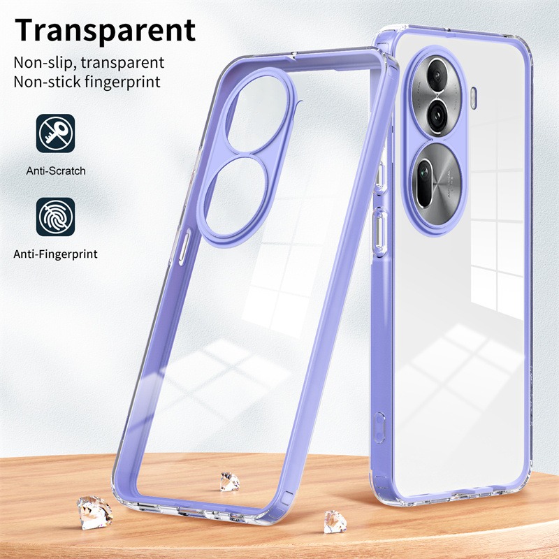 三合一防撞OPPO手機殼Reno11 Reno10 Reno11pro Reno10pro透明撞色Reno8適用台灣版-細節圖11