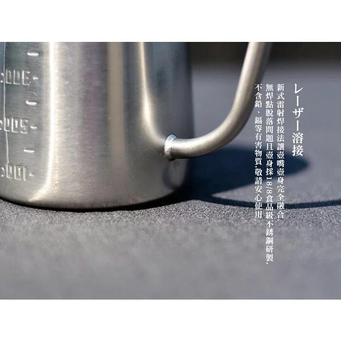 Driver 職人手沖壺 600ml【專用清潔棉+店家專用計量匙】不鏽鋼咖啡手沖壺 細口壺 細嘴壺 手沖咖啡壺-細節圖3