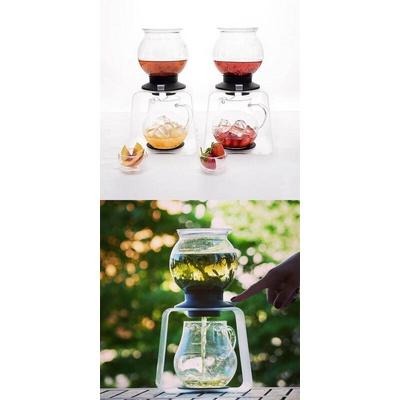 日本原裝進口 HARIO LARGO 泡茶壺 800ml 日式水塔泡茶器 花茶壺 耐熱玻璃茶壺TDR-8006T 茶具-細節圖2