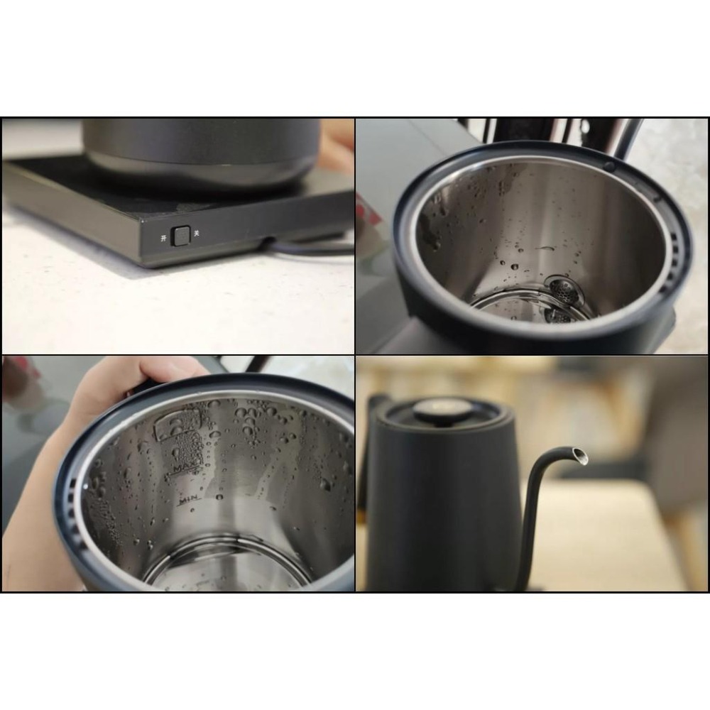 【台灣電檢通過110V-魚Smart溫控壺】TIMEMORE 泰摩 電子溫控壺手沖壺 600ml/800ml-細口/鶴嘴-細節圖2