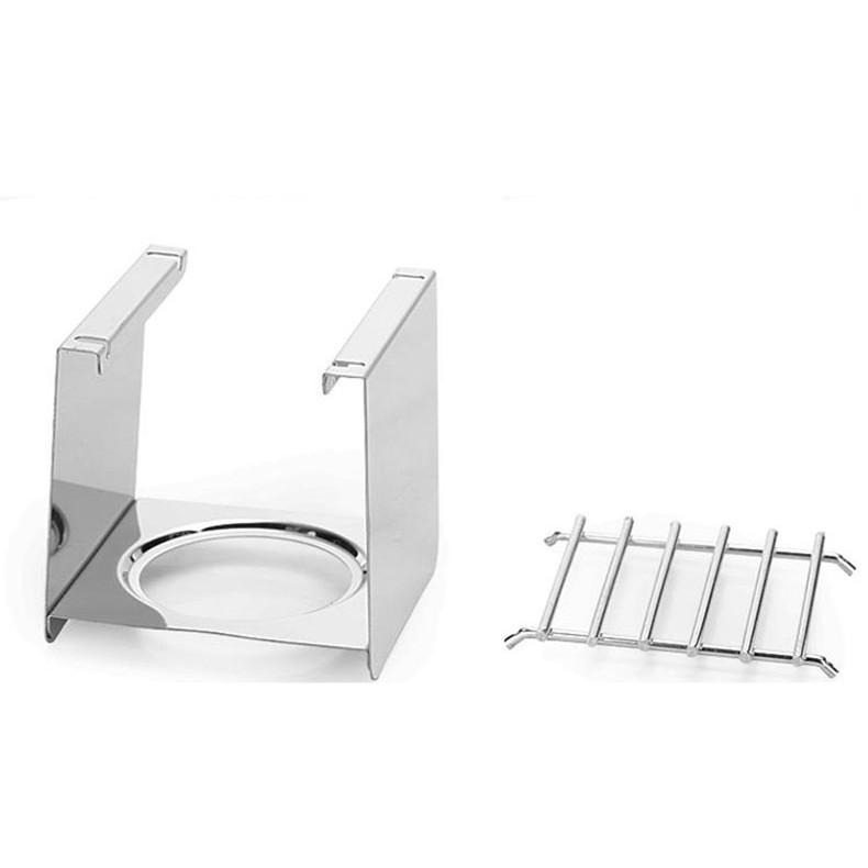 不鏽鋼方形爐架 熱銷 摩卡壺 四方咖啡爐架 精彩登山爐 瓦斯爐 酒精燈 花茶壺爐架 虹吸壺 陶瓷登山爐-細節圖5