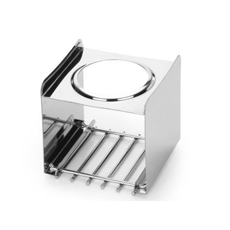 不鏽鋼方形爐架 熱銷 摩卡壺 四方咖啡爐架 精彩登山爐 瓦斯爐 酒精燈 花茶壺爐架 虹吸壺 陶瓷登山爐-細節圖6