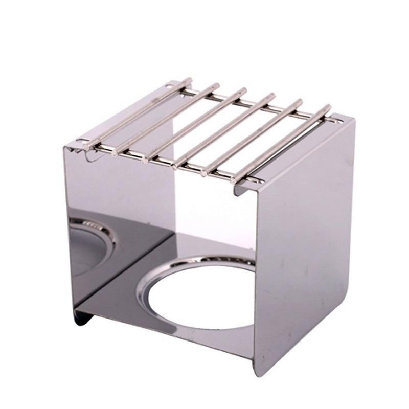 不鏽鋼方形爐架 熱銷 摩卡壺 四方咖啡爐架 精彩登山爐 瓦斯爐 酒精燈 花茶壺爐架 虹吸壺 陶瓷登山爐-細節圖7