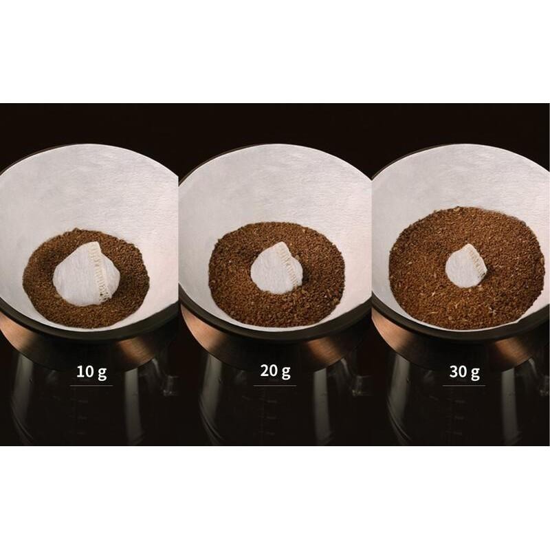 台灣製造 原廠保固 送【不鏽鋼量匙+精品咖啡豆 半磅】Driver 小山濾杯 微粒鈦不鏽鋼濾杯 咖啡金 升級版咖啡濾杯-細節圖8