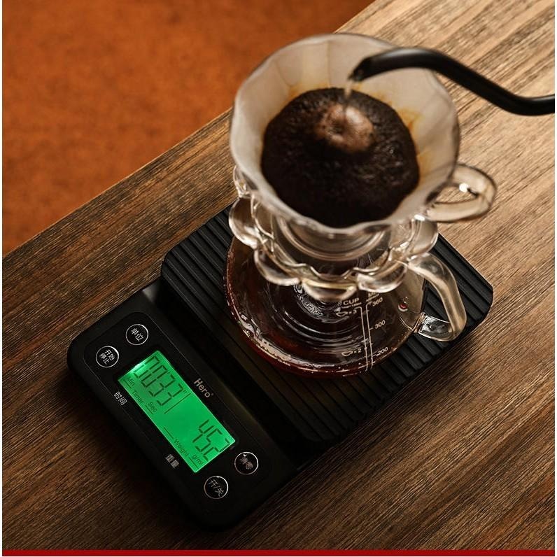 送【計量匙、清潔吹球、隔熱墊】3kg/0.1g多功能 順逆時 計時 秤重 手沖咖啡秤 電子秤 廚房秤 咖啡秤MS-K07-細節圖7