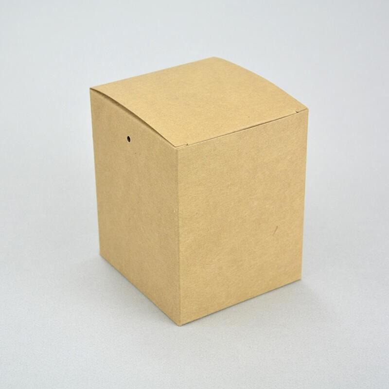 [加大款牛皮耳掛外盒] 可裝10入濾泡式掛耳咖啡 牛皮紙背面有沖泡說明 素色牛皮紙盒 濾掛咖啡盒 茶包盒 手工提盒 禮盒-細節圖6