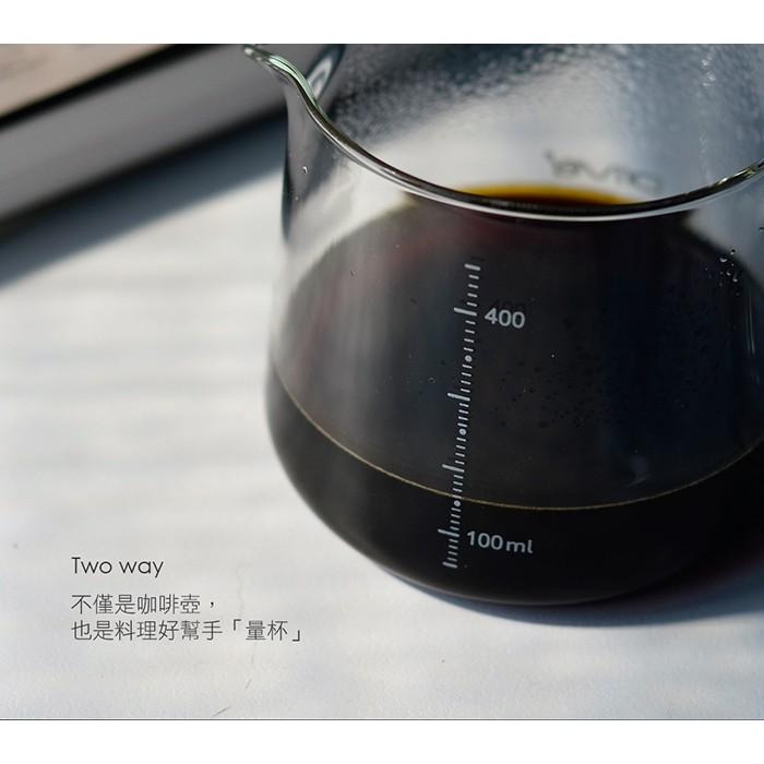 送【計量匙+專用清潔棉】Driver Moka 濾杯壺組600│400ML 兩用濾杯 咖啡壺 泡茶壺 玻璃分享壺 沖茶器-細節圖9