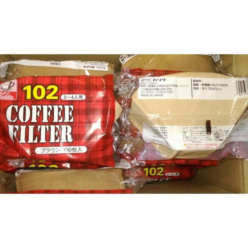 日本原裝 井出 Nittoku│Kanae│Kalita101│102 扇形濾紙 無漂/漂白濾紙 手沖咖啡濾紙-細節圖7