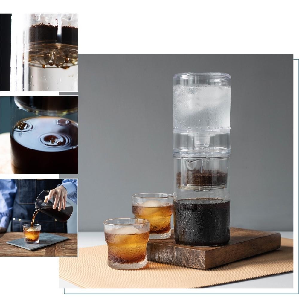 Driver 3倍速冰滴咖啡壺 600ml 三倍速冰滴咖啡壺 冷萃壺 2小時濃厚 冰滴壺-細節圖6