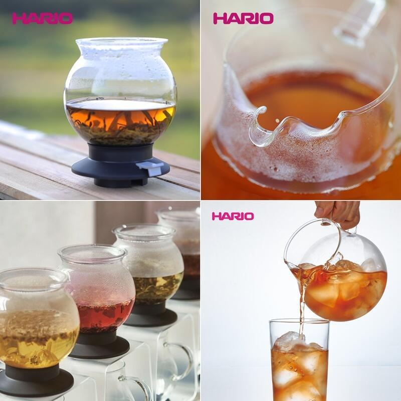 日本原裝進口 HARIO LARGO 泡茶壺 800ml 日式水塔泡茶器 花茶壺 耐熱玻璃茶壺TDR-8006T 茶具-細節圖5