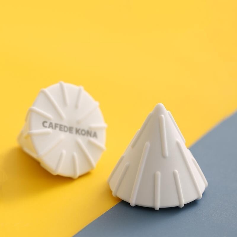 CAFEDE KONA 陶瓷平衡錐【白】手沖濾杯 轉換器V60錐形轉蛋糕型濾杯 輔助器 適合蛋糕濾紙 降低粉層 萃取均勻-細節圖6